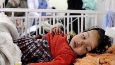 صورة الصحة اليمنية: تسجيل 228 حالة شلل أطفال منذ بدء الحرب الحوثية