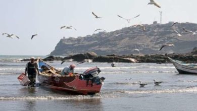 صورة المهرة.. وفاة 4 صيادين غرقاً قبالة ساحل محيفيف