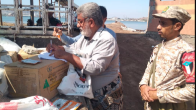 صورة ضبط مواد تالفة خاصة بالاطفال لعلاج سوء التغذية تابعة لمنظمة دولية كانت في طريقها للسوق المحلي!