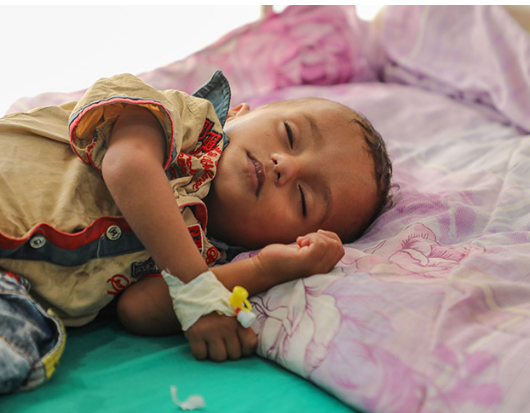صورة وفاة طفل يمني كل 13 دقيقة بسبب أمراض يمكن علاجها او الوقاية منها