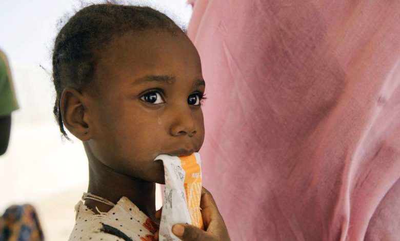 صورة اليونيسف تحذر من ارتفاع الإصابة بسوء التغذية في المحافظات المحررة