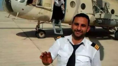 صورة تعرف على مصير الطيار الحوثي الذي حاول استهداف الجيش الوطني بطائرة هليكوبتر بمارب”صور”