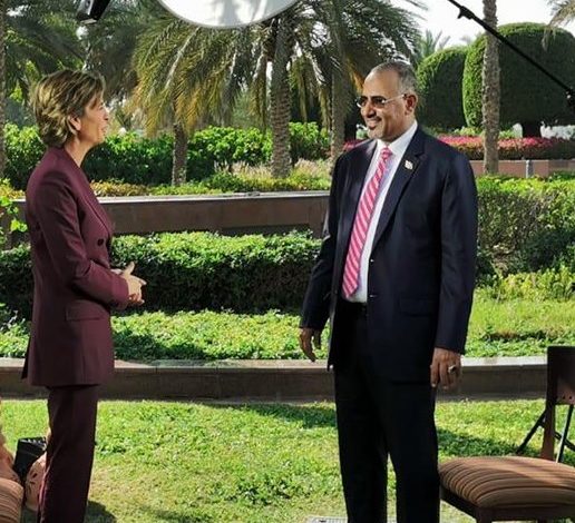 صورة أبرز ماجاء في لقاء رئيس المجلس الانتقالي مع قناة CNN الامريكية