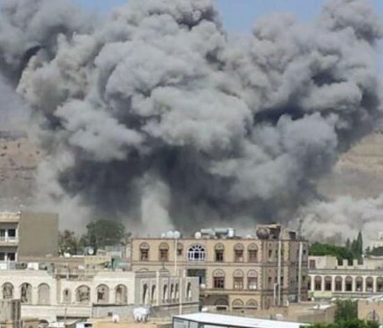 صورة تدمير سلاح الحوثي أول خطوة للسلام