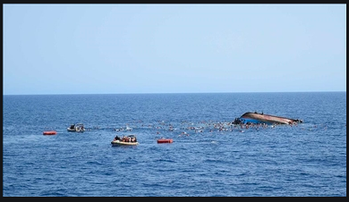 غرق خمسون يمنياً في خليج عدن وهم  يحاولون العبور إلى جيبوتي