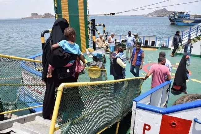 صورة عودة 150 لاجئًا صوماليًا في اليمن إلى ديارهم