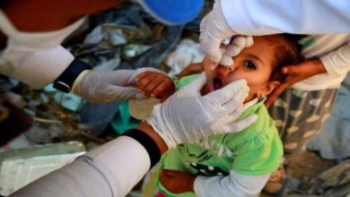 صورة الصحة العالمية تعلن تفشي الحصبة وشلل الأطفال في اليمن