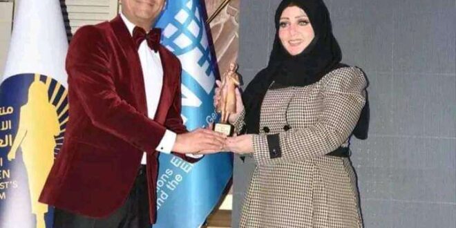 صورة الإعلامية اليمنية مايا العبسي تفوز بجائزة “أطوار بهجت الدولية” كأفضل إعلامية عربية