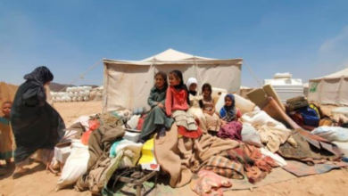 صورة توجه حكومي بانشاء 5 مخيمات جديدة للنازحين