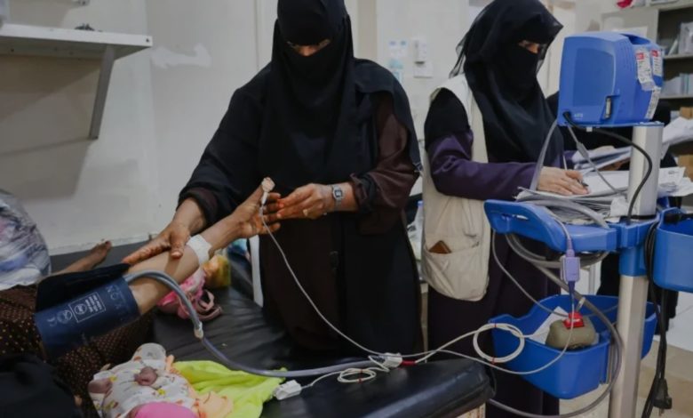صورة ارتفاع معدل انتشار سوء التغذية الحاد في مناطق سيطرة الحوثي