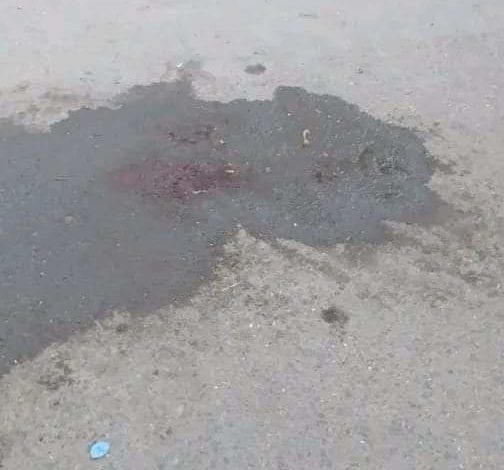 صورة اول صورة لموقع مسرح الجريمة التي طالت طالبة في عدن