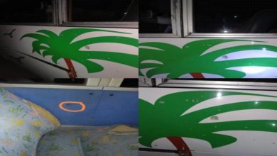صورة جرحى بإطلاق نار على حافلة مصنع الاسمنت “باتيس”