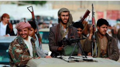 صورة دون أي تهم.. مليشيات الحوثي تختطف العشرات من المدنيين بينهم لاعب كرة سلة بمدينة إب
