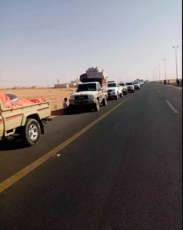 صورة منع خروج يمنيين في منفذ الوديعة لهذا السبب “صورة”