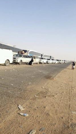 صورة إيقاف الرحلات البرية إلى السعودية