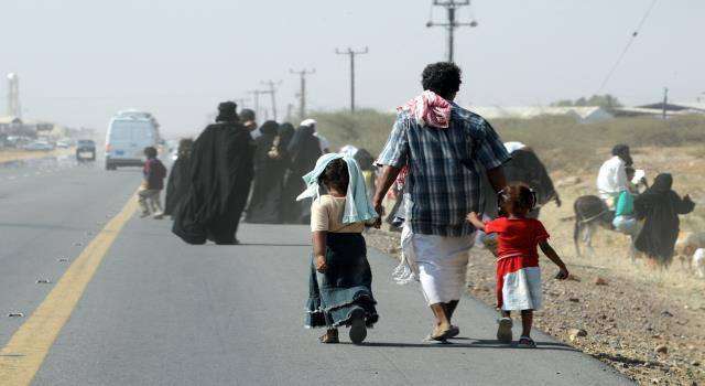 صورة الهجرة الدولية تعلن عن نزوح أكثر من 23 ألف يمني