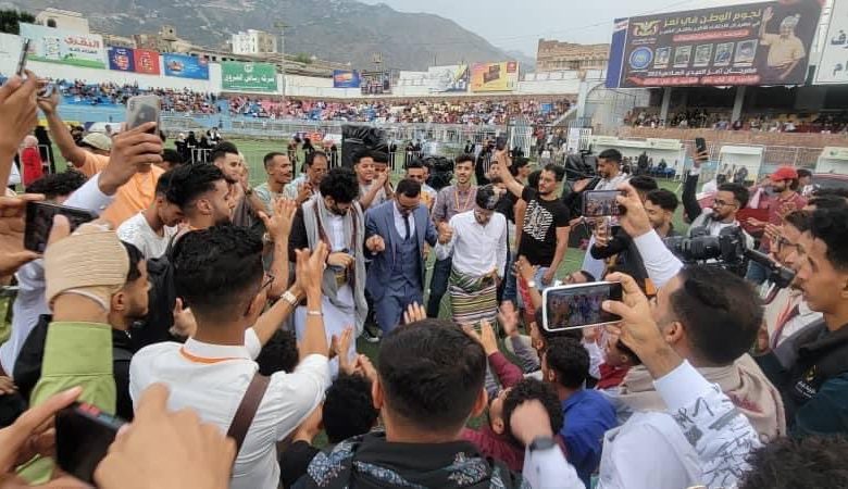 صورة عاجل: أول رد للعميد طارق صالح على الإعتداء على مهرجان عيدنا تعز