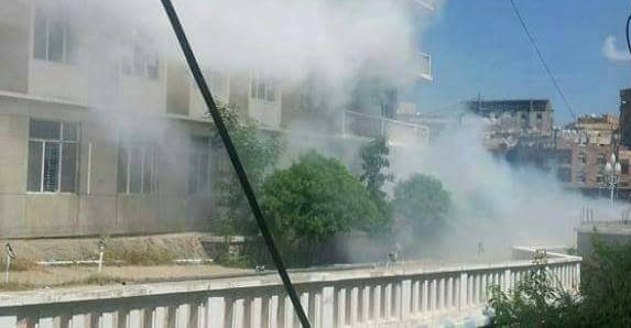 الحوثيون يقصفون مستشفى حكومي بتعز