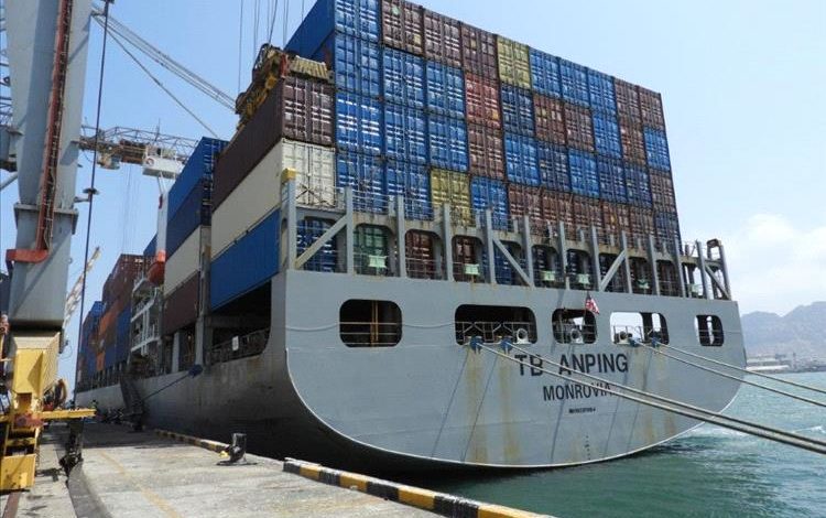 صورة ميناء عدن يستقبل أولى الرحلات الملاحية للخط الصيني الجديد