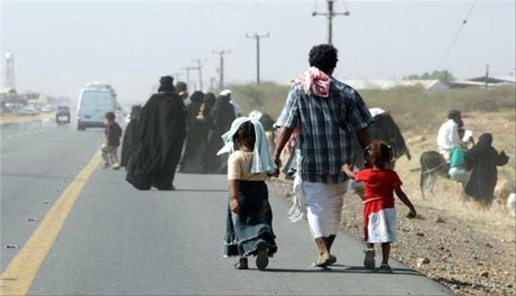 صورة تقرير أممي: نحو 60 ألف يمني نزحوا مرة واحدة على الأقل في عام 2023