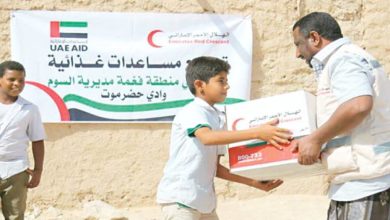 صورة نشطاء يمنيون : دعم الإمارات لليمن تجسيد لأواصر الإخاء بين الشعبين