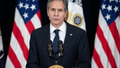 صورة وزير الخارجية الامريكي يتوجه للحوثي بهذا الطلب الفوري