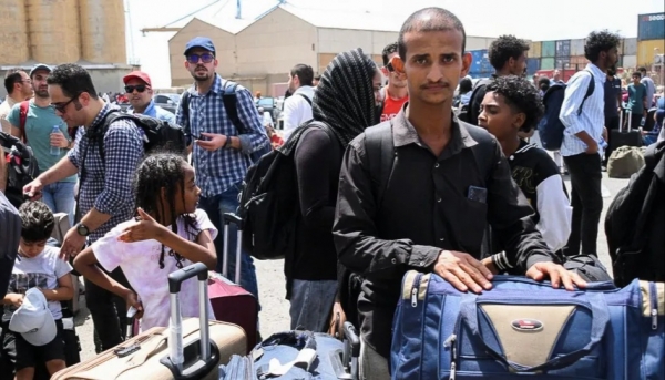 صورة إعفاء اليمنيين من رسوم تسوية السفر وغرامات التخلف عن الإقامة في السودان