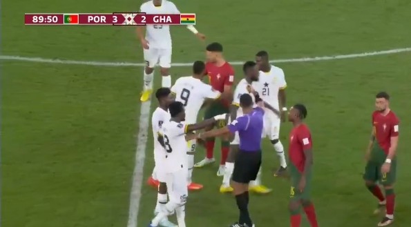 صورة عاجل: غانا تسجل هدف ثاني في مرمى البرتغال