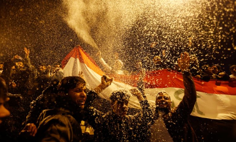 صورة احتفالات عارمة في العراق بعد تتويج منتخبه ببطولة خليجي 25 (صور+فيديو)