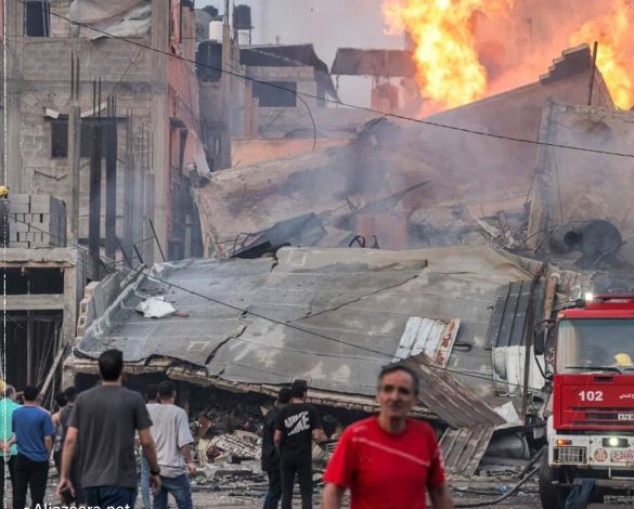 صورة 12 شهيدا وعشرات المصابين في قصف إسرائيلي على مخيم المغازي في عزَّة